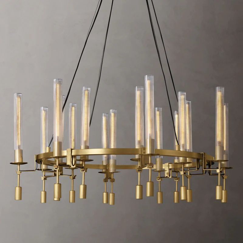 Foster Round Chandelier 46"