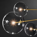 Darrance Modern Glass Globe Eight-Arm Chandelier 79