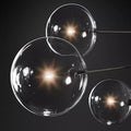 Darrance Modern Glass Globe Eight-Arm Chandelier 79