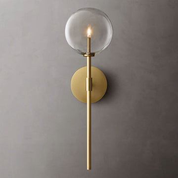 Glass Globe Sconce