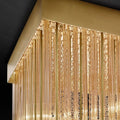 Cascada Blown Glass Square Chandelier 20