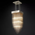 Cascada Blown Glass Square Chandelier 20