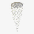 Glass Feathers Chandelier - LightVelucia