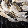 Glass Feathers Chandelier - LightVelucia