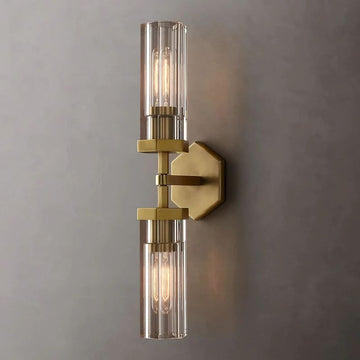 Liam Round Linear Short Wall Sconce