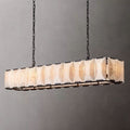 Harson Calcite Rectangular Chandelier 74