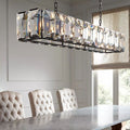 Harson Crystal Rectangular Chandelier 74