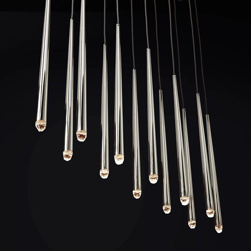 Harley Modern Linear Chandelier 60" chandeliers for dining room,chandeliers for stairways,chandeliers for foyer,chandeliers for bedrooms,chandeliers for kitchen,chandeliers for living room Rbrights   