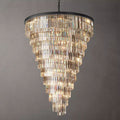 Kelly  Multi -layer spiral Crystal Round Chandelier 36