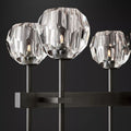 Kristal Clear Glass Double Linear Chandelier 60