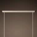 Kristal Clear Glass Linear Chandelier 48