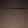 Kristal Clear Glass Linear Chandelier 48