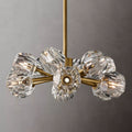 Kristal Clear Glass Round Chandelier 24