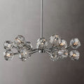 Kristal Clear Glass Round Chandelier 36