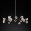 Kristal Clear Glass Round Chandelier 48