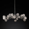 Kristal Clear Glass Round Chandelier 48