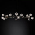 Kristal Clear Glass Round Chandelier 72