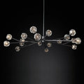 Kristal Clear Glass Round Chandelier 72