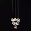 Kristal Glass Round Cluster Chandelier 14