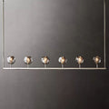 Kristal Smoke Glass Linear Chandelier 60