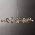 Kristal Smoke Glass Oval Chandelier 72