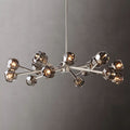 Kristal Smoke Glass Round Chandelier 48