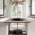 Kristal Smoke Glass Round Chandelier 72