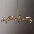 Kristal Smoke Glass Round Chandelier 72