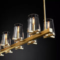 Kuseau Glass Linear Chandelier 49