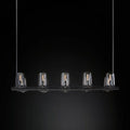 Kuseau Glass Linear Chandelier 49