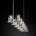 Kuseau Glass Linear Chandelier 60