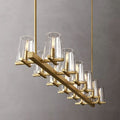 Kuseau Glass Linear Chandelier 60