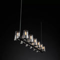 Kuseau Glass Linear Chandelier 60