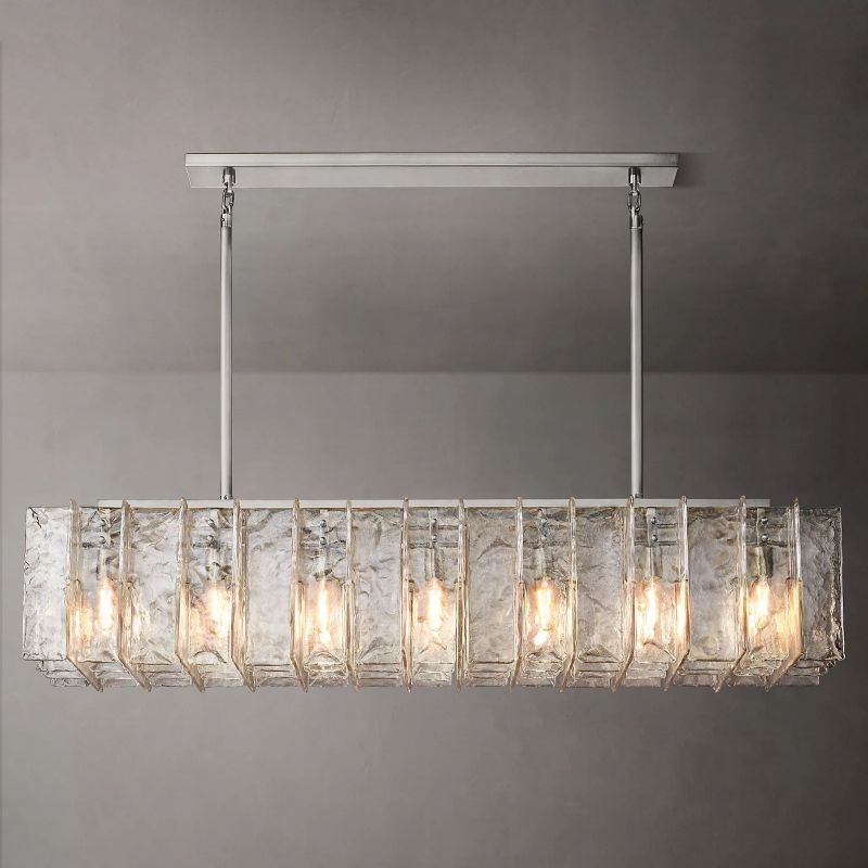 Latracy Rectangular Chandelier 67"