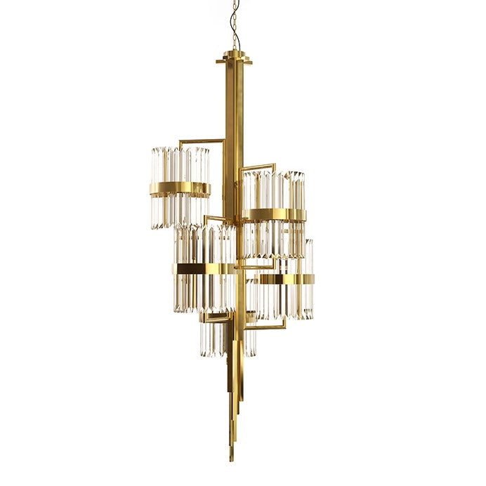 Luxury Liberty 40 Light Crystal Modern Chandelier