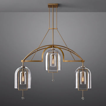 Fulcrum Linear Chandelier 61"