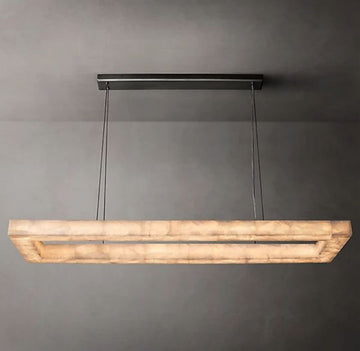 Rivage rectangular Chandelier 72"