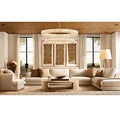 Liviji two-tier Round Chandelier 60