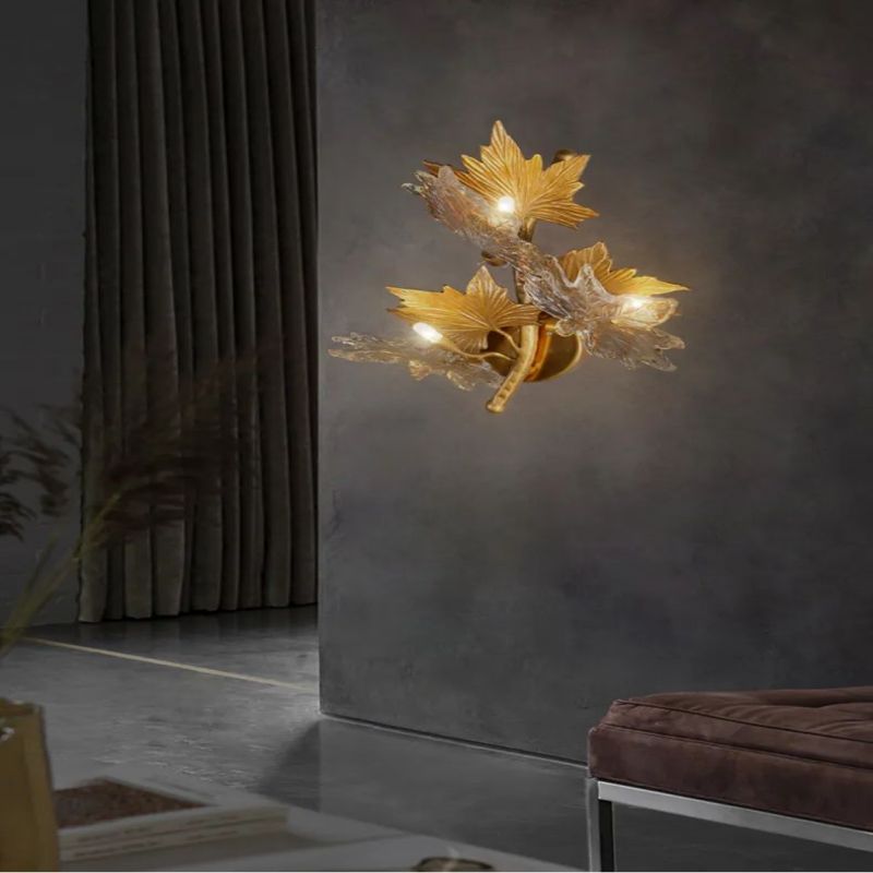 Maple Leaf Wall Sconce