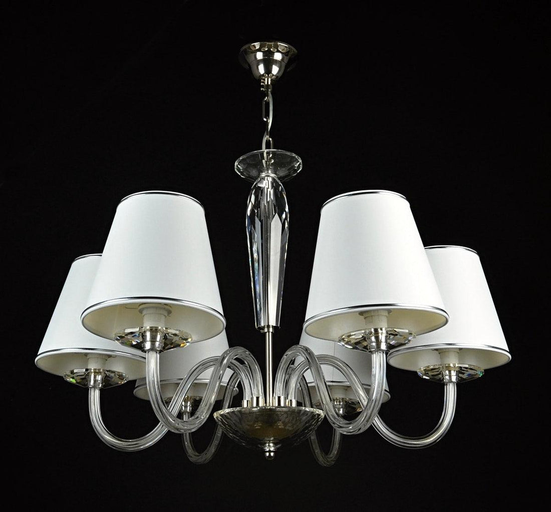 Classical Modern 6 Arm Crystal Chandelier