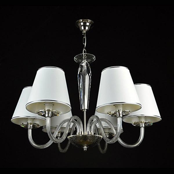 Classical Modern 6 Arm Crystal Chandelier