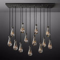 Raindrop Rectangle Chandelier 54