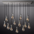 Raindrop Rectangle Chandelier 54