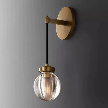 Pearl Spherical Modern Wall Sconce (Cord)