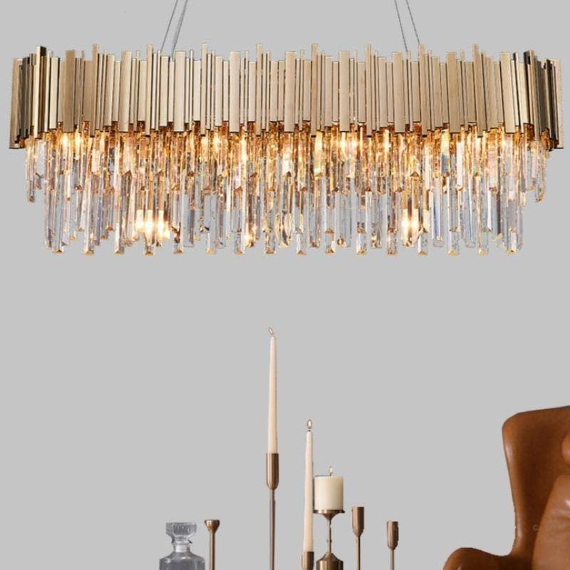 Natasha Modern Classic Crystal Chandelier