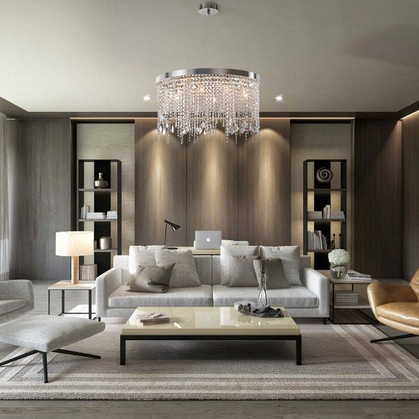 Astoria Round Crystal Chandelier