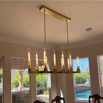 Cania Linear Chandelier 55"