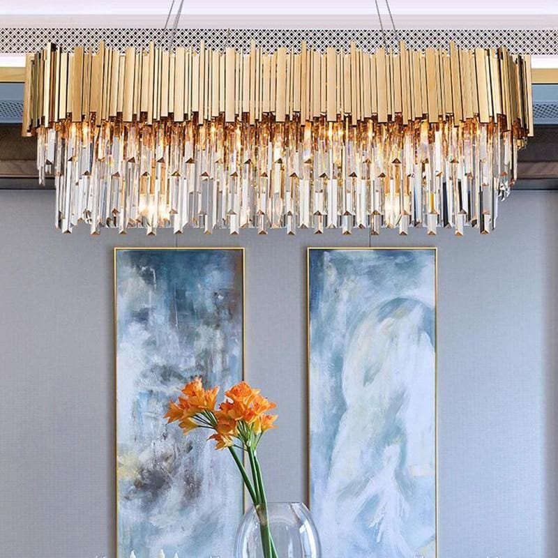 Natasha Modern Classic Crystal Chandelier