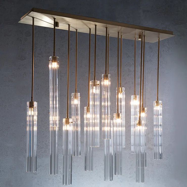 Eden Multi Spot Glass Chandelier