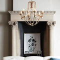 Gothic Bonita Chandelier- Silver 